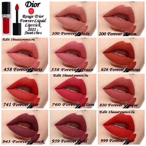 dior rouge forever lipstick swatches|christian Dior rouge lipstick 999.